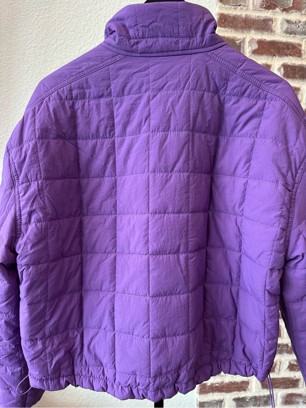 Ultra Light Packable Purple Quilt Jacket by Love Tree - Womens Size Large - Picture 6 of 9
